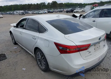 2016 Toyota Avalon Hybrid Limited из США, поврежденный, VIN 4T1BD1EB0GU056337
